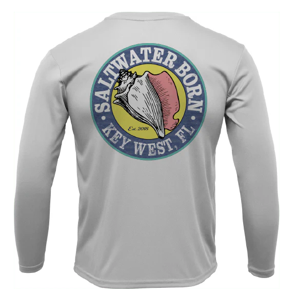 Key West, FL Hogfish Diver Long Sleeve UPF 50+ Dry-Fit Shirt - Image 8