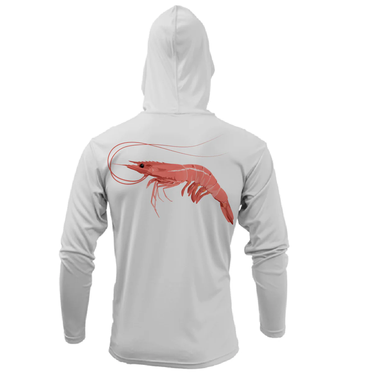 Key West, FL Jumbo Shrimp Long Sleeve UPF 50+ Dry-Fit Hoodie - Image 7