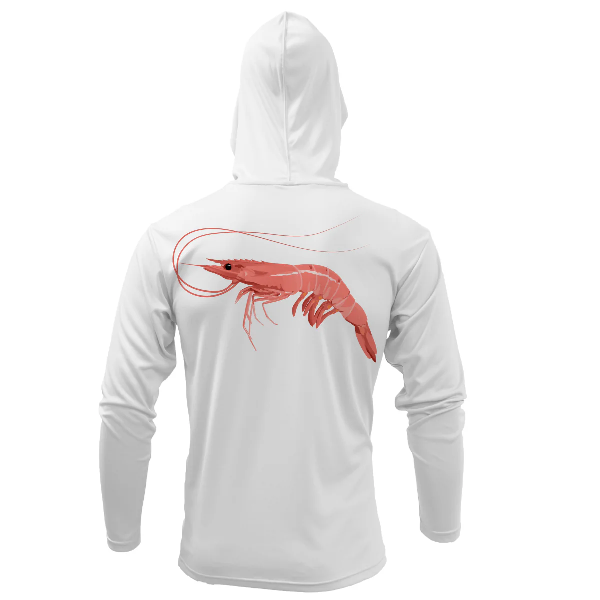 Key West, FL Jumbo Shrimp Long Sleeve UPF 50+ Dry-Fit Hoodie - Image 9