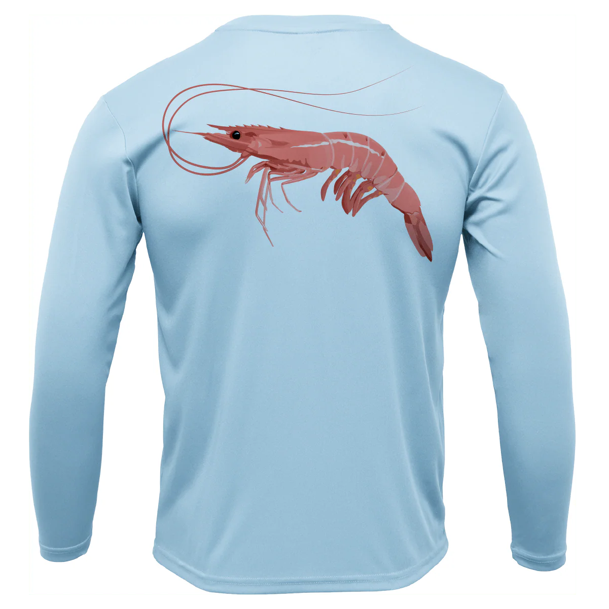 Key West, FL Jumbo Shrimp Long Sleeve UPF 50+ Dry-Fit Shirt - Image 3