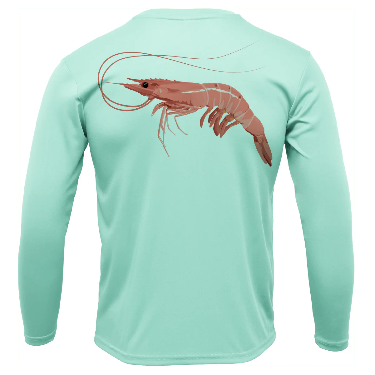 Key West, FL Jumbo Shrimp Long Sleeve UPF 50+ Dry-Fit Shirt - Image 7