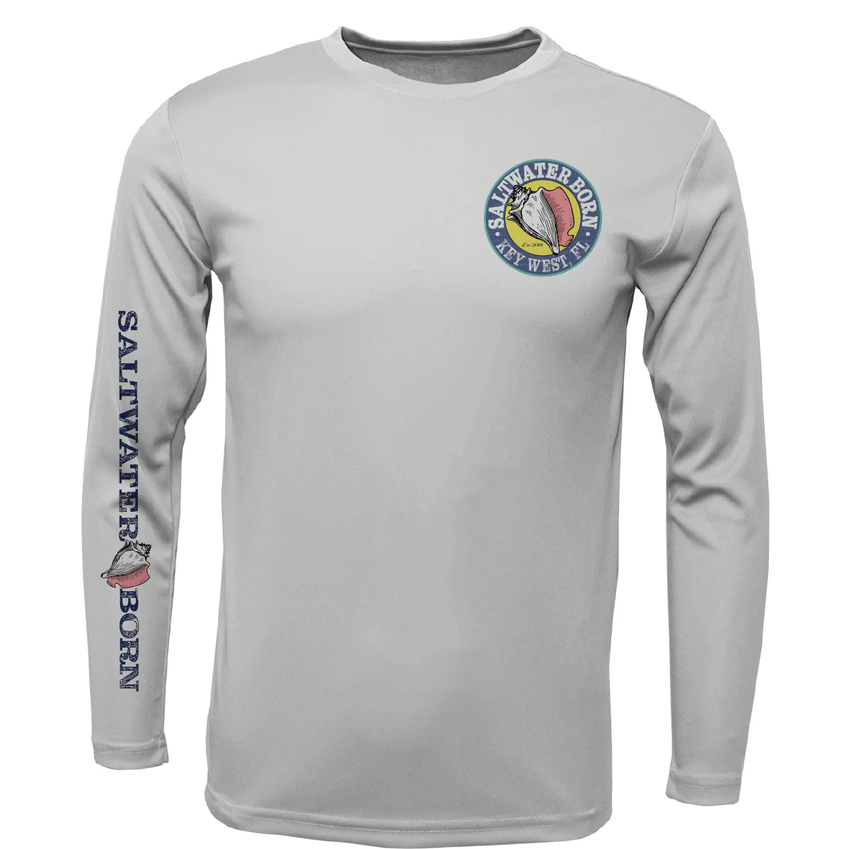 Key West, FL Marlin Long Sleeve UPF 50+ Dry-Fit Shirt - Image 10
