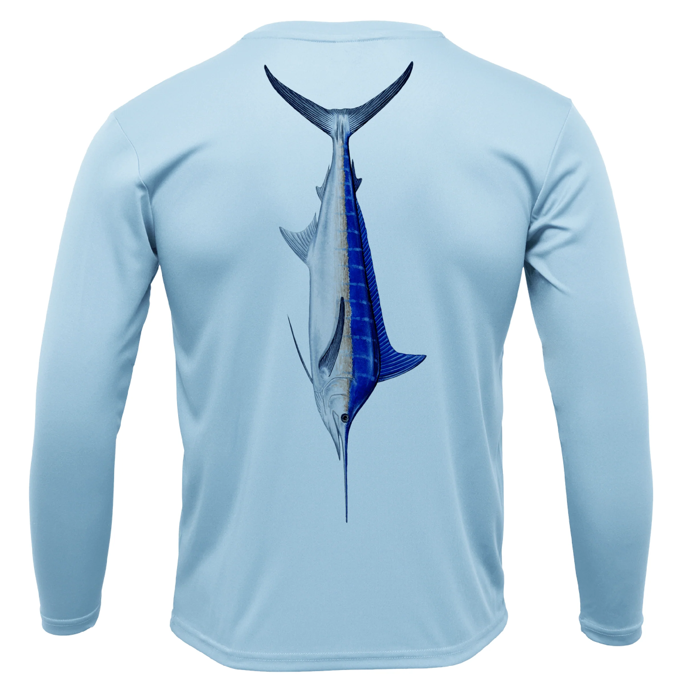 Key West, FL Marlin Long Sleeve UPF 50+ Dry-Fit Shirt - Image 3
