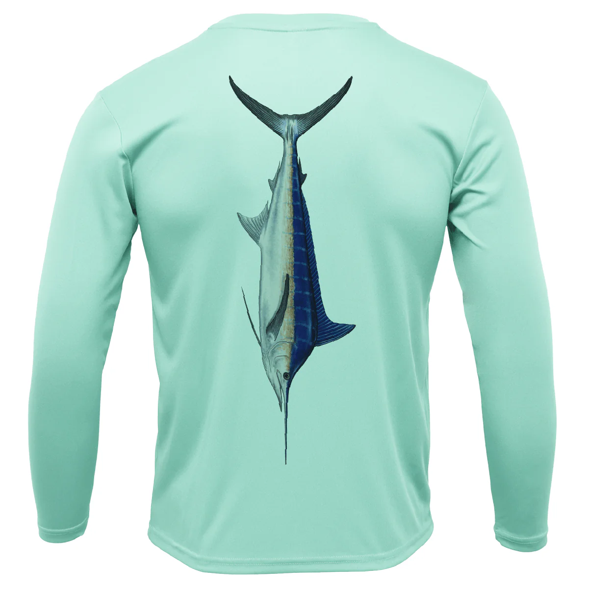 Key West, FL Marlin Long Sleeve UPF 50+ Dry-Fit Shirt - Image 7