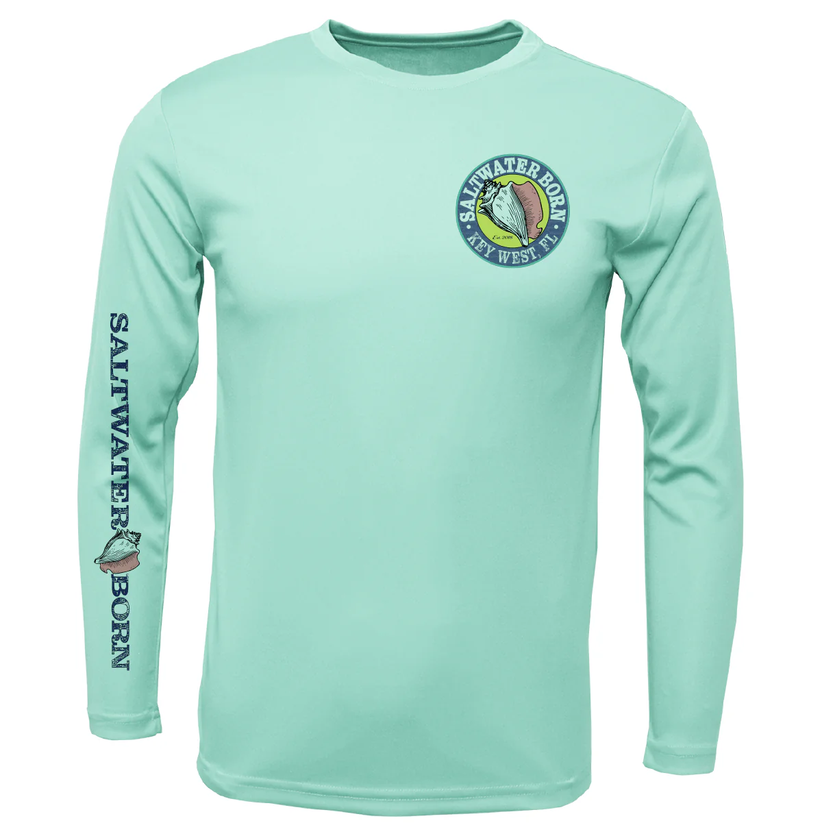 Key West, FL Marlin Long Sleeve UPF 50+ Dry-Fit Shirt - Image 8