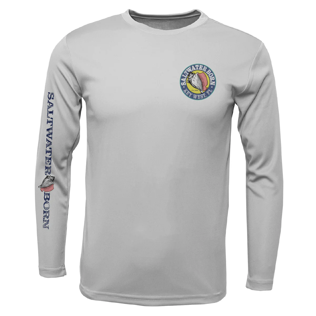 Key West, FL Permit Long Sleeve UPF 50+ Dry-Fit Shirt - Image 10
