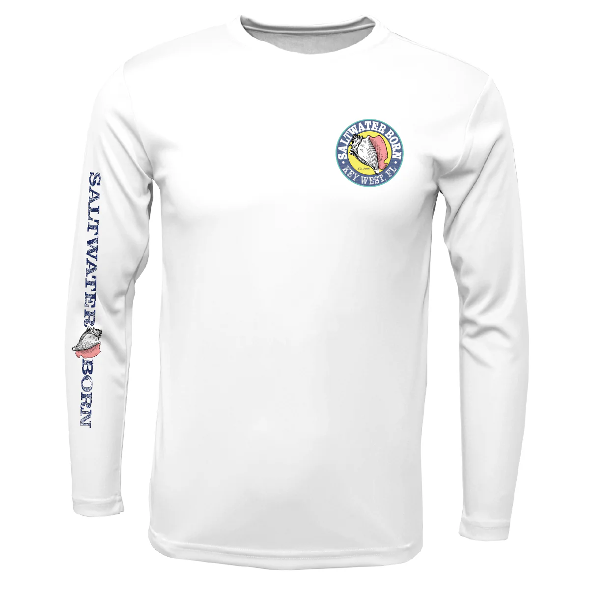 Key West, FL Permit Long Sleeve UPF 50+ Dry-Fit Shirt - Image 2