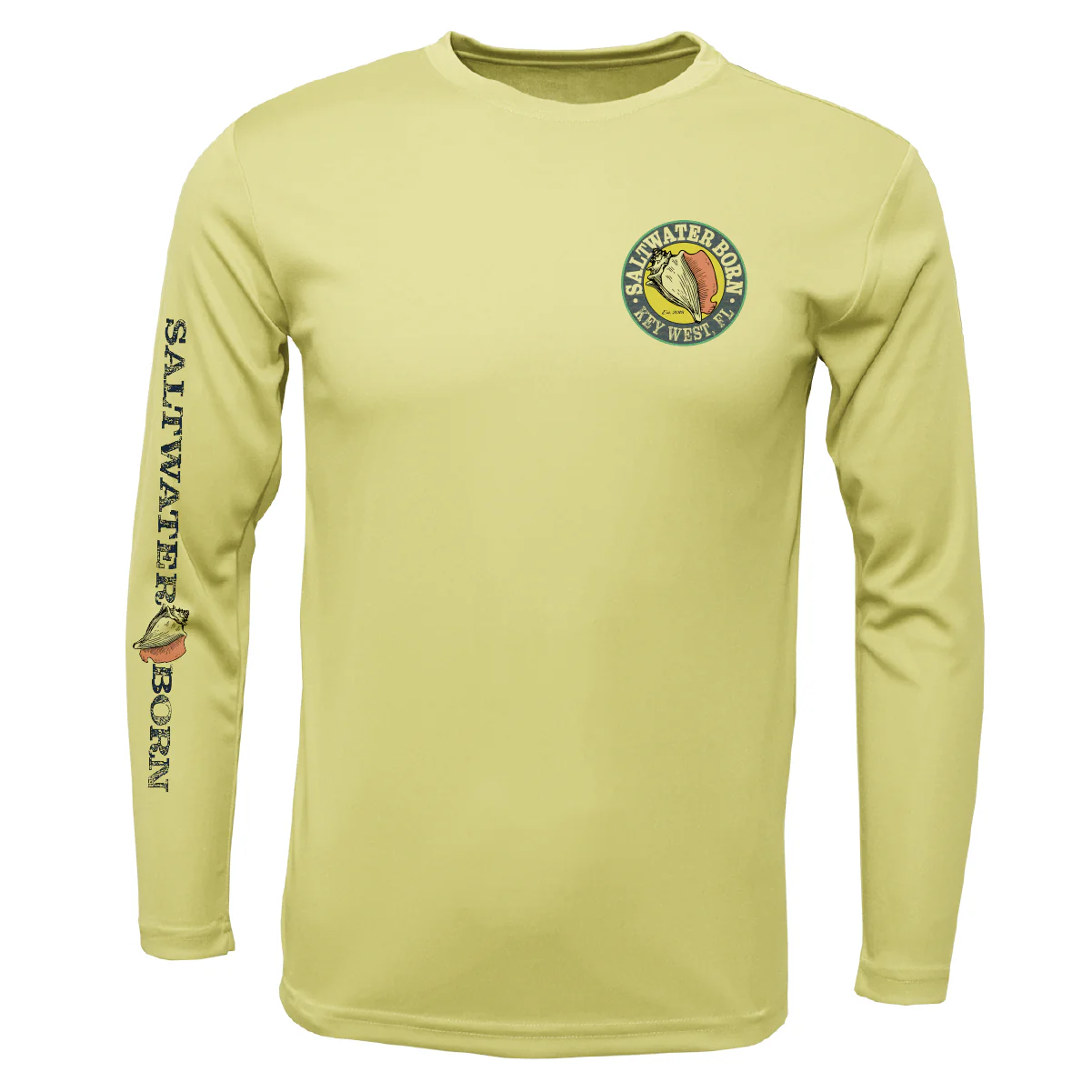Key West, FL Permit Long Sleeve UPF 50+ Dry-Fit Shirt - Image 4