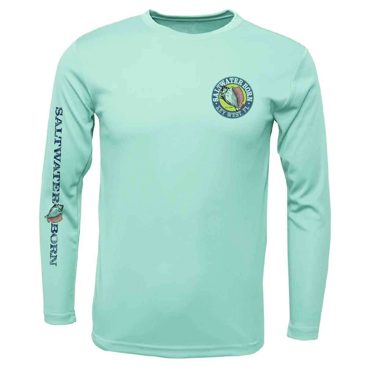 Key West, FL Permit Long Sleeve UPF 50+ Dry-Fit Shirt - Image 8