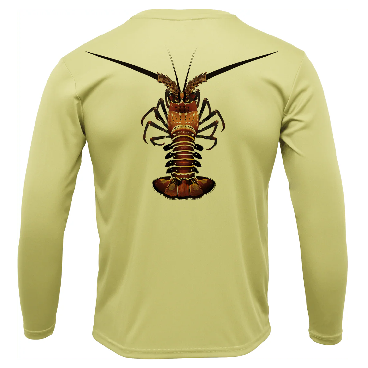 Key West, FL Realistic Lobster Long Sleeve UPF 50+ Dry-Fit Shirt