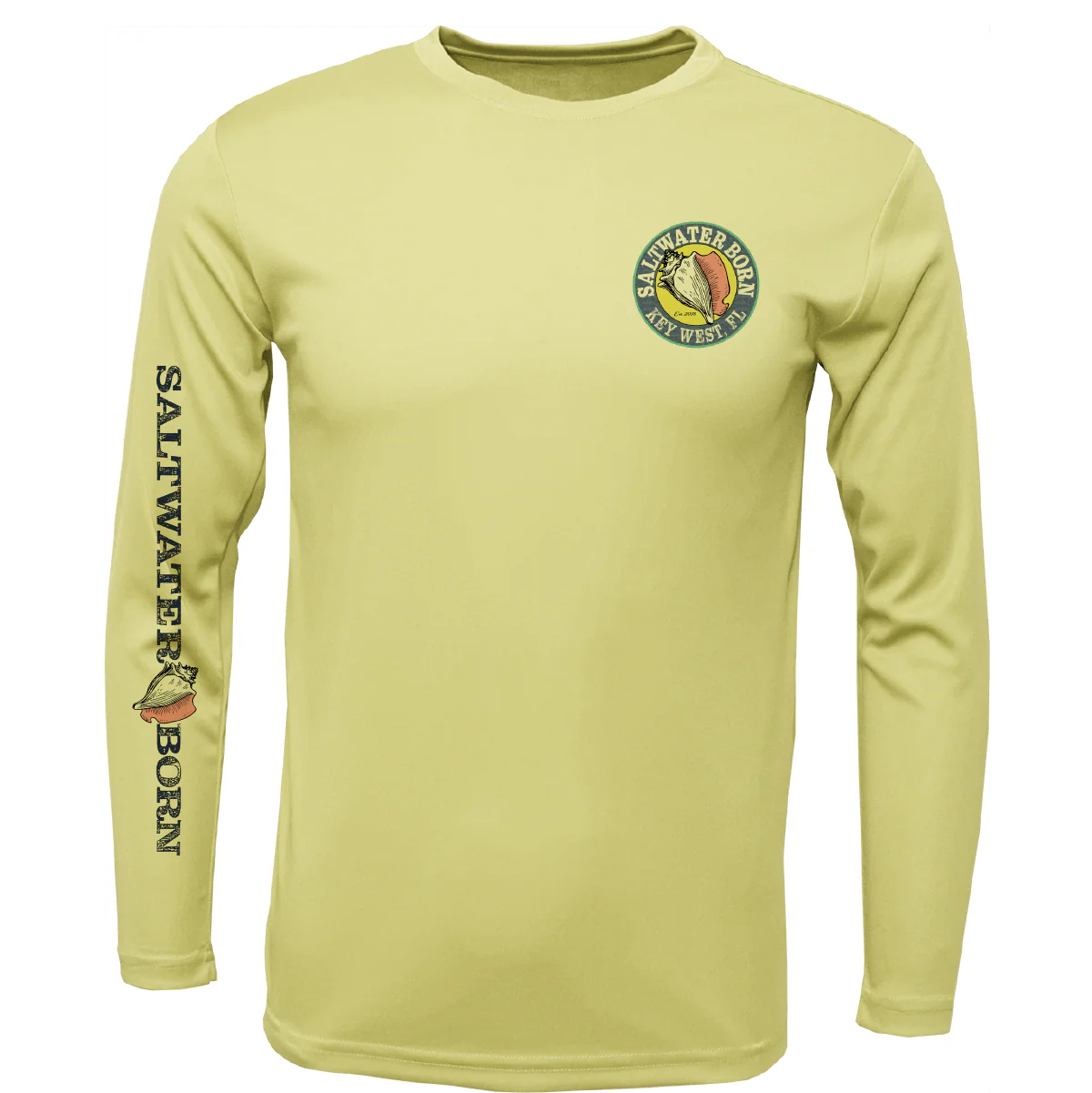 Key West, FL Realistic Lobster Long Sleeve UPF 50+ Dry-Fit Shirt - Image 2