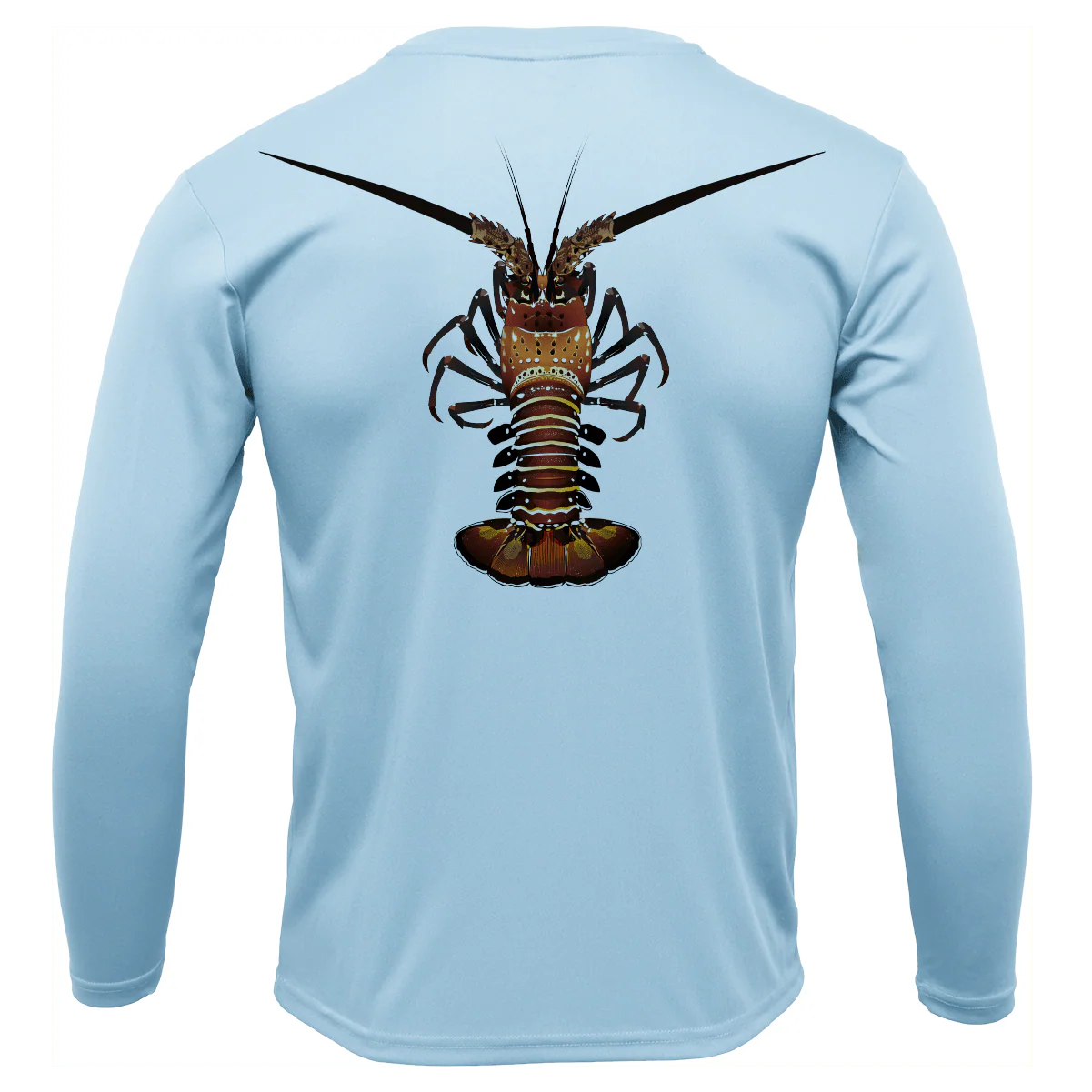Key West, FL Realistic Lobster Long Sleeve UPF 50+ Dry-Fit Shirt - Image 3