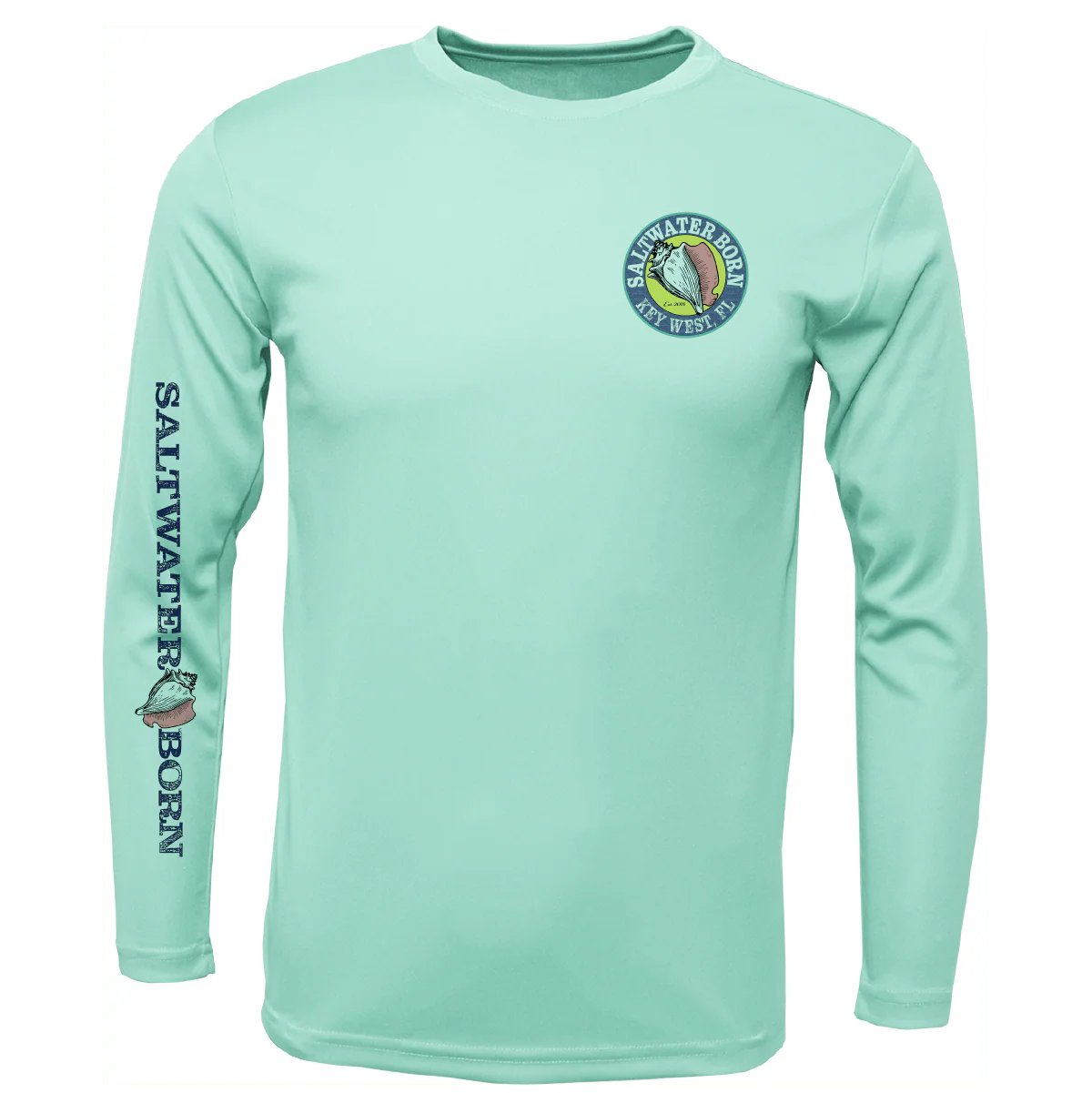 Key West, FL Realistic Lobster Long Sleeve UPF 50+ Dry-Fit Shirt - Image 5