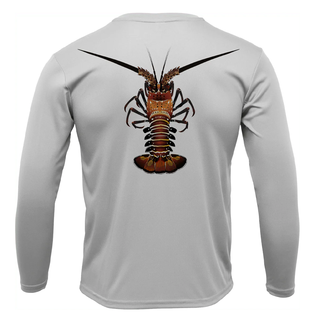 Key West, FL Realistic Lobster Long Sleeve UPF 50+ Dry-Fit Shirt - Image 7