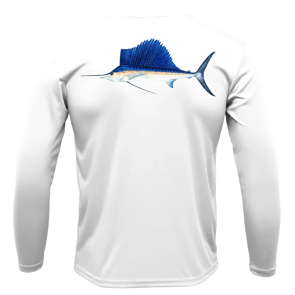 Key West, FL Sailfish Long Sleeve UPF 50+ Dry-Fit Shirt - Image 3