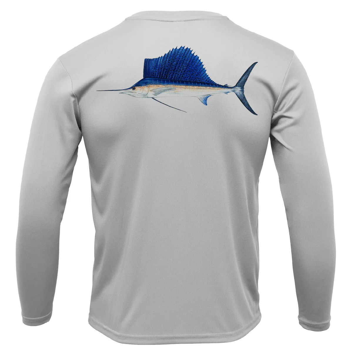 Key West, FL Sailfish Long Sleeve UPF 50+ Dry-Fit Shirt - Image 8