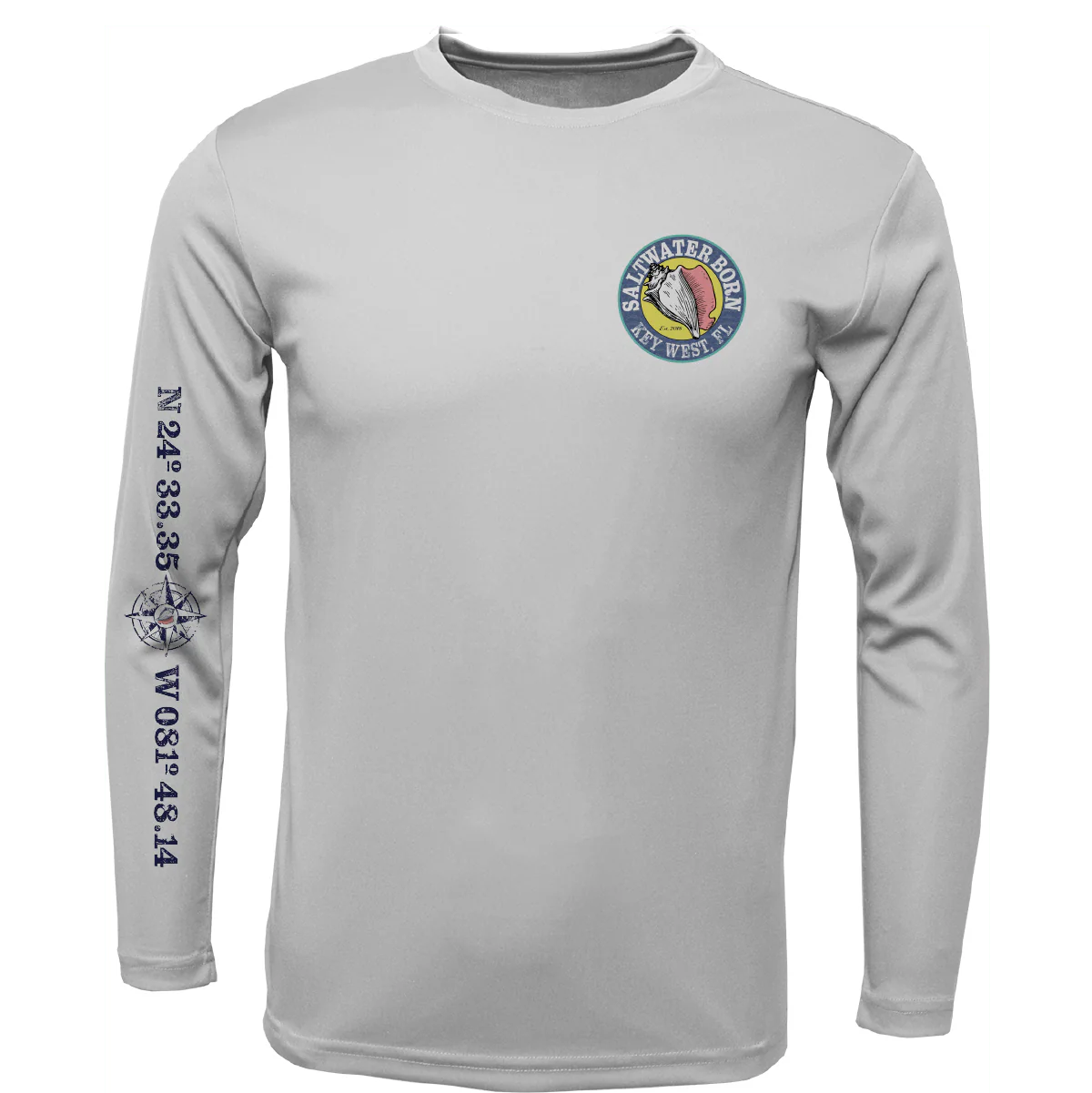 Key West, FL Surrender The Booty Long Sleeve UPF 50+ Dry-Fit Shirt - Image 2