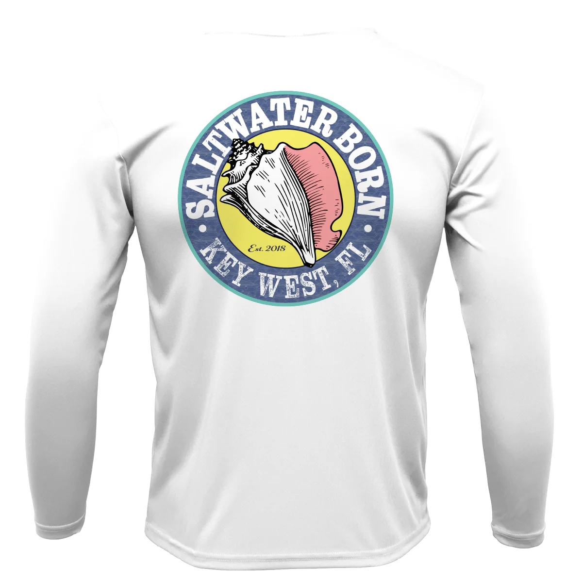 Key West, Florida USA Long Sleeve UPF 50+ Dry-Fit Shirt - Image 4