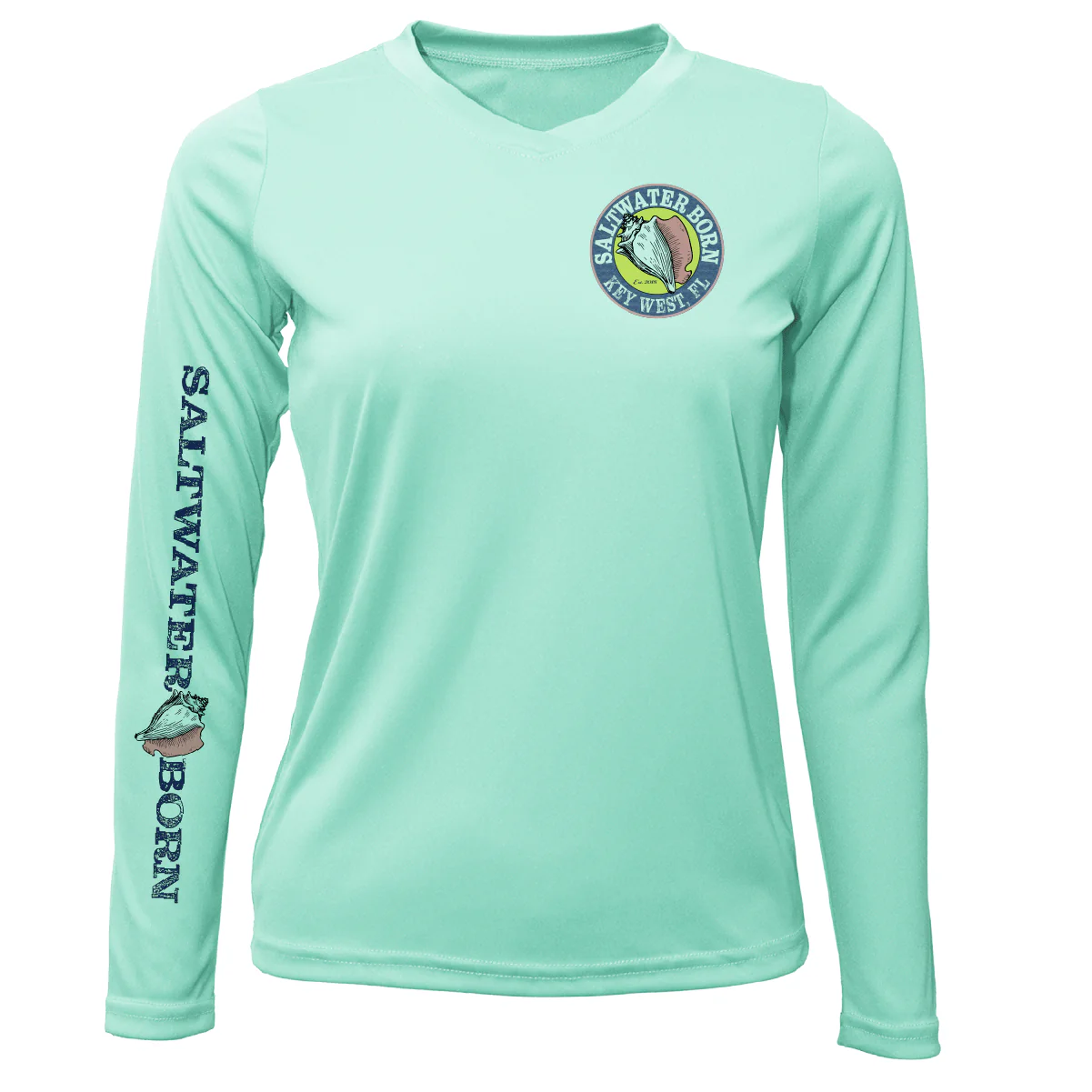 Key West Island Time Women's Long Sleeve UPF 50+ Dry-Fit Shirt - Image 2
