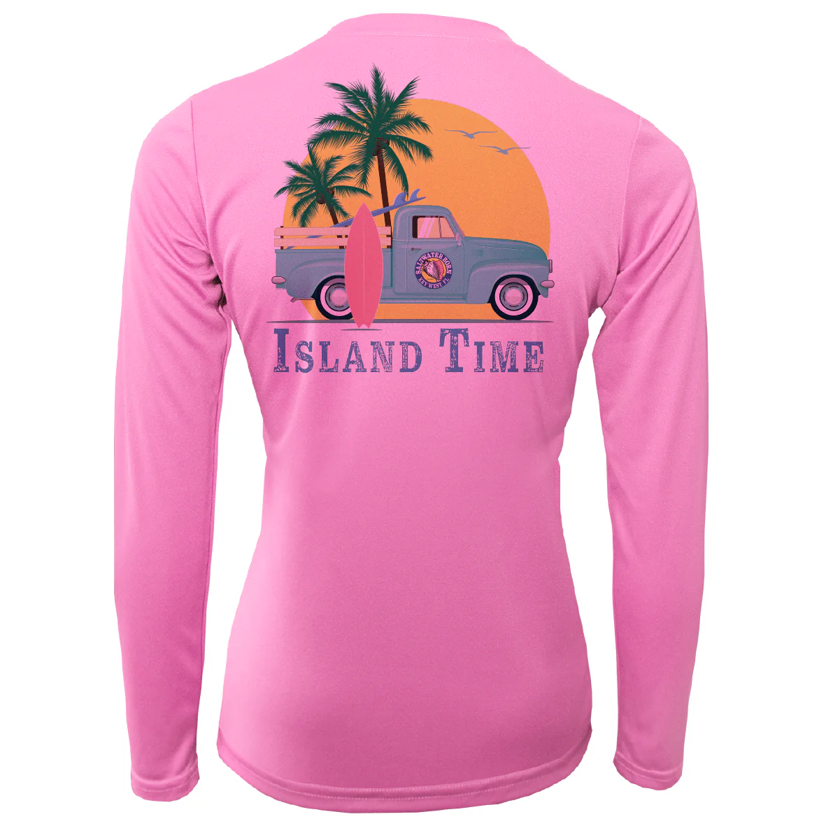 Key West Island Time Women's Long Sleeve UPF 50+ Dry-Fit Shirt - Image 5