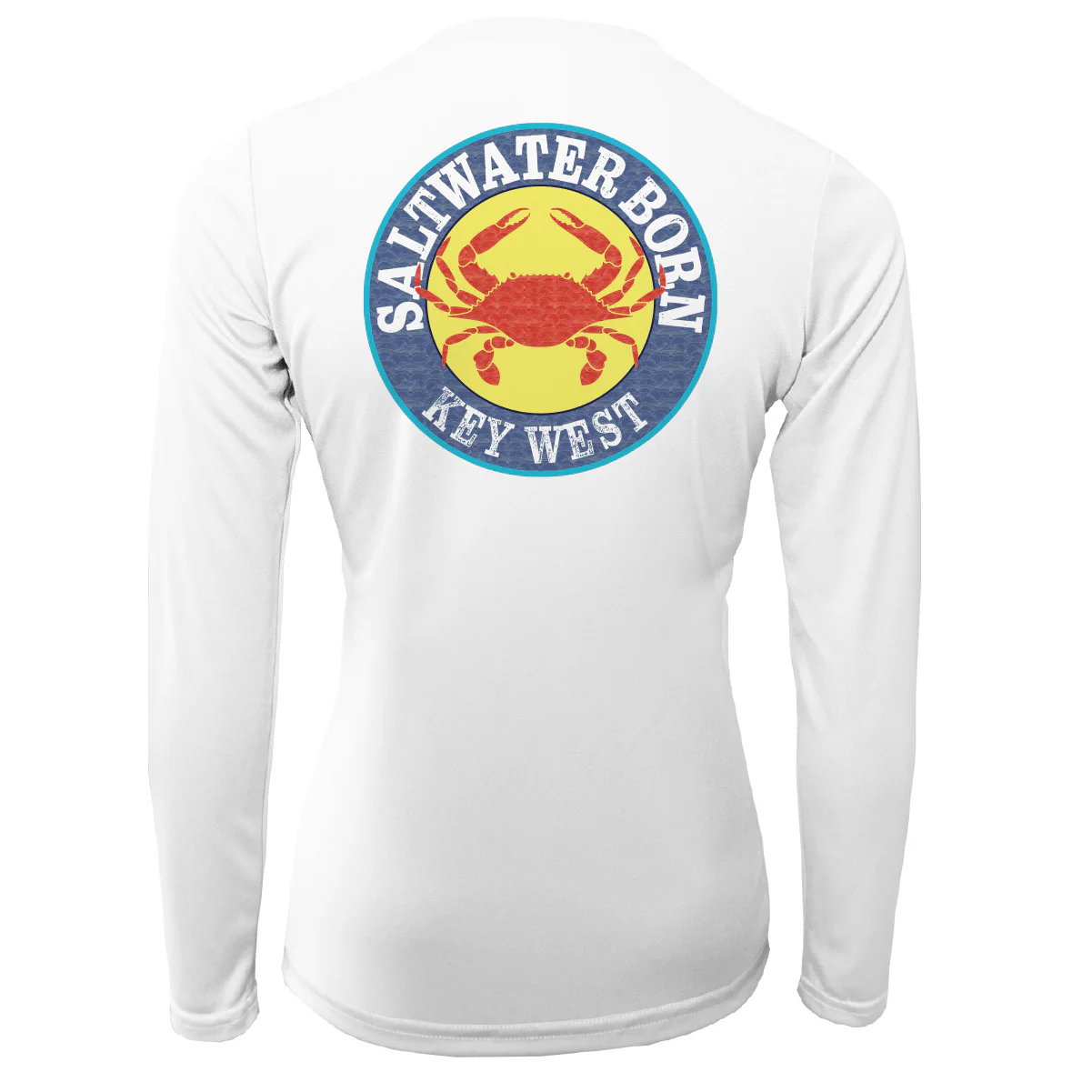 Key West Steamed Crab Women's Long Sleeve UPF 50+ Dry-Fit Shirt - Image 2