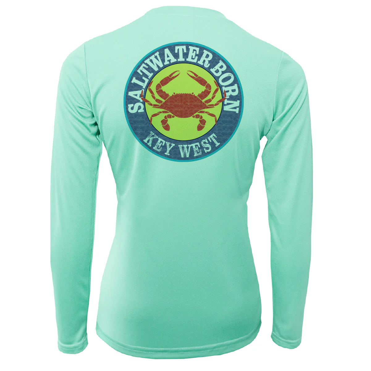 Key West Steamed Crab Women's Long Sleeve UPF 50+ Dry-Fit Shirt - Image 6
