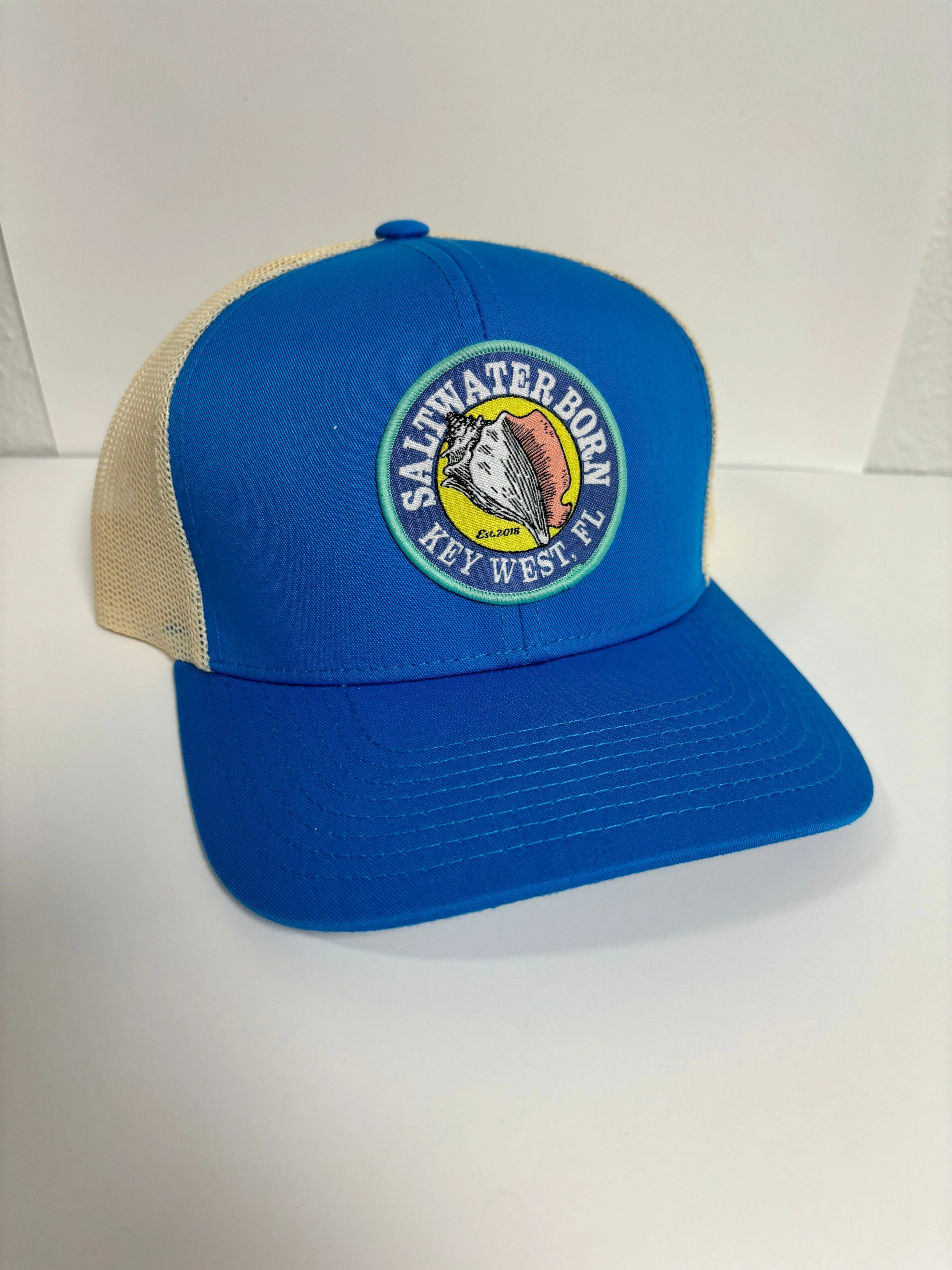 Key West Structured Mesh Trucker Hat - Image 4