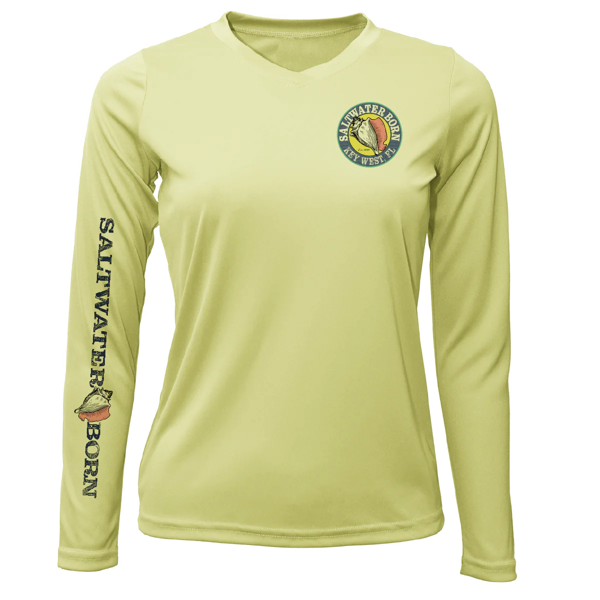 Key West "The Beach Gives me Porpoise" Women's Long Sleeve UPF 50+ Dry-Fit Shirt - Image 8