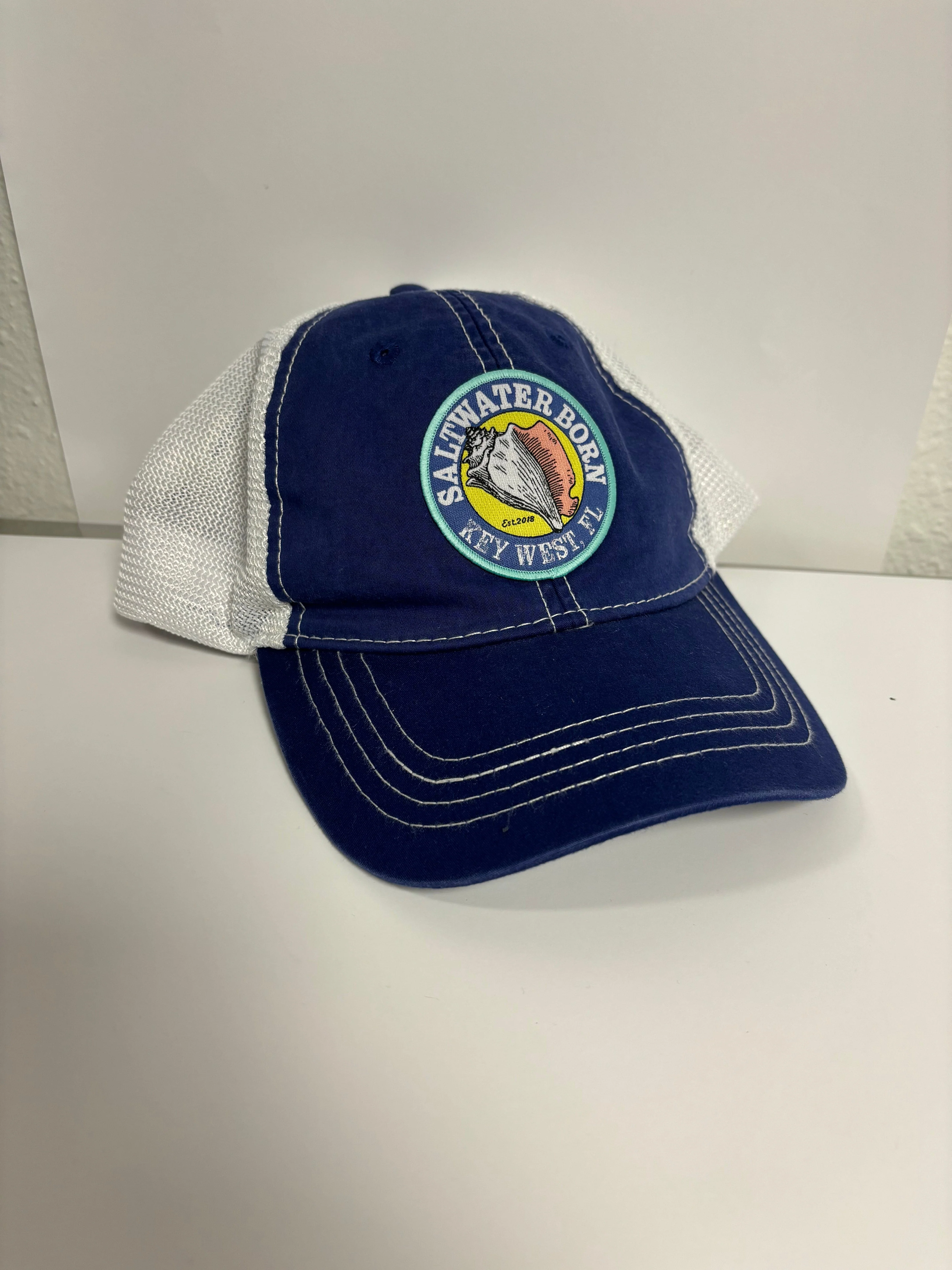 Key West Vintage Trucker Mesh Hat - Image 2