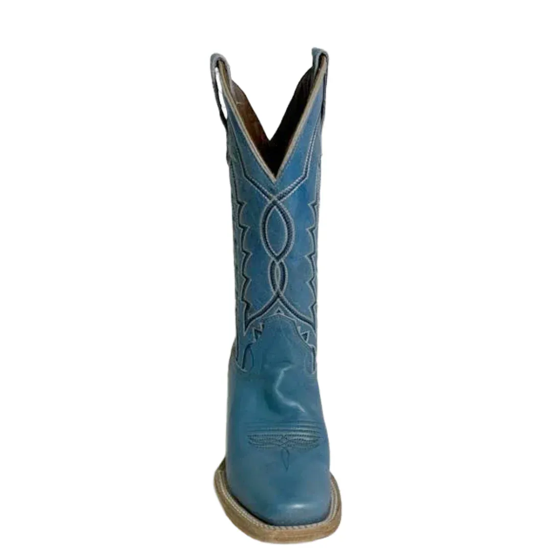 Circle G Women's Light Blue Embroidered Western Boots L6334 - Image 5