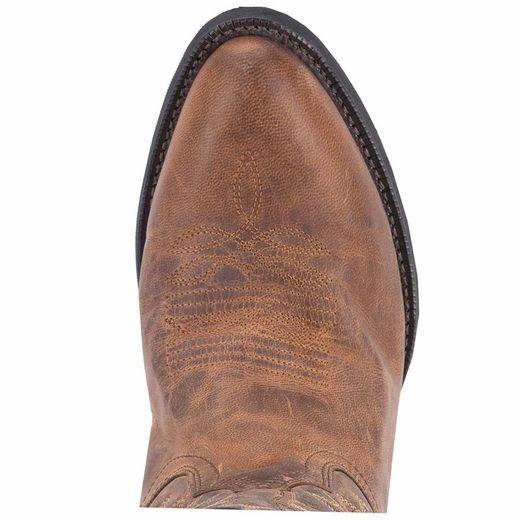 Laredo Men's Birchwood Distressed Tan Western Boots 68452 - Image 3