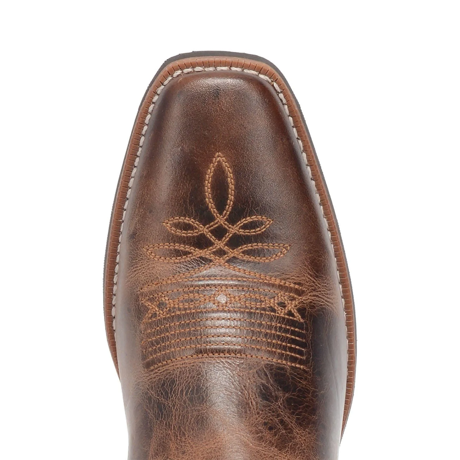 Laredo Men's Breakout Rust Leather Cowboy Boots 68354 - Image 2