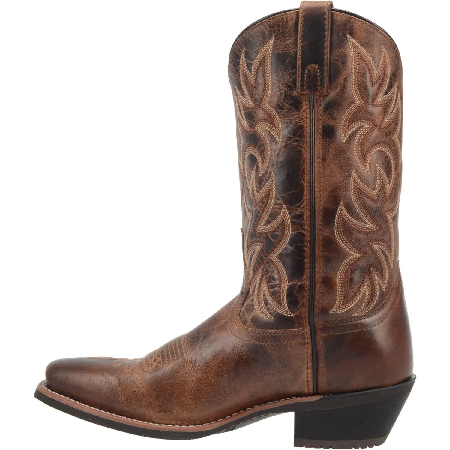 Laredo Men's Breakout Rust Leather Cowboy Boots 68354 - Image 5