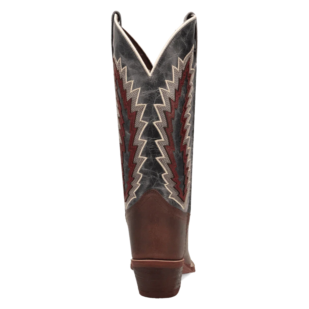 Laredo Women's Dark Brown & Navy Cadence Western Boots 20029 - Image 5