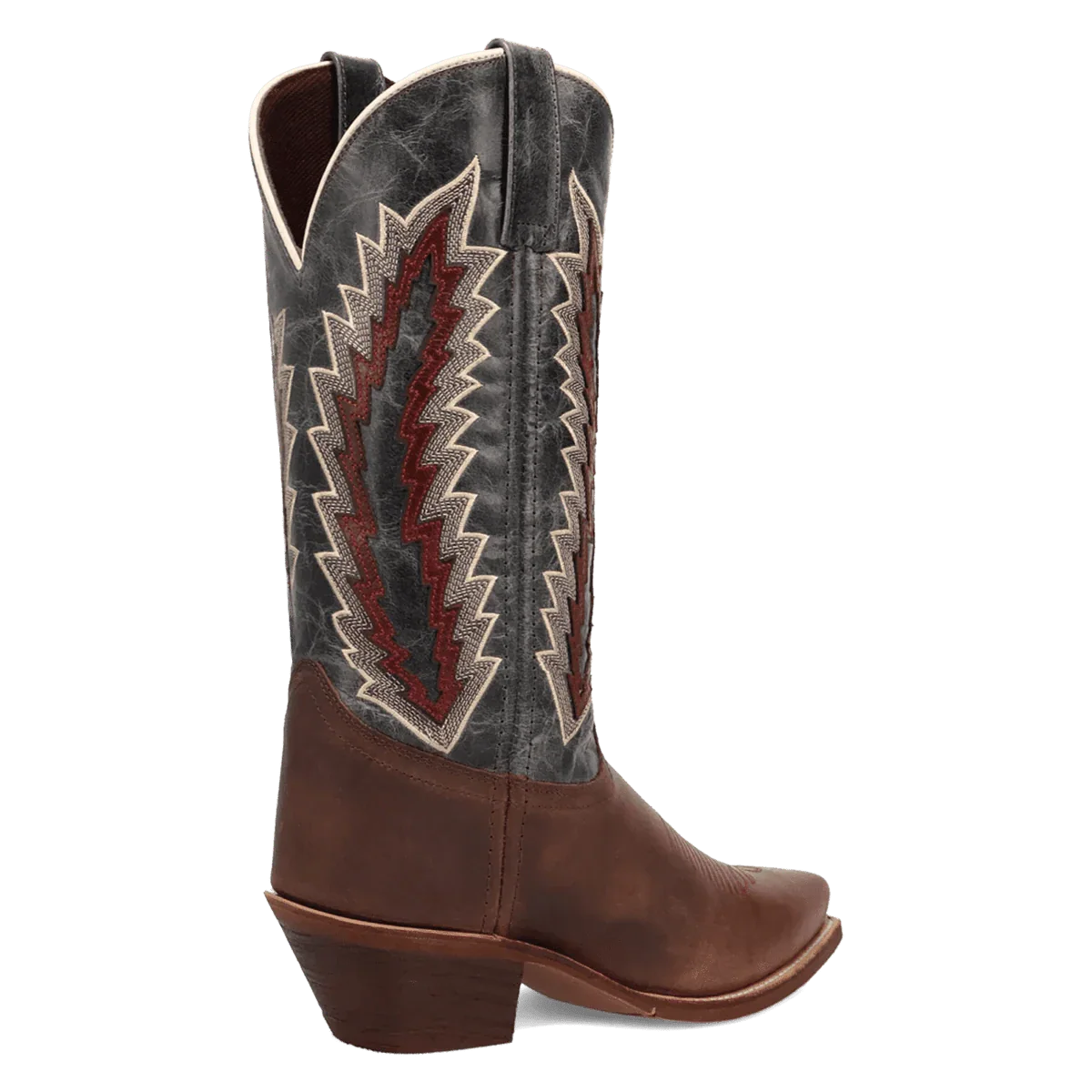 Laredo Women's Dark Brown & Navy Cadence Western Boots 20029 - Image 8