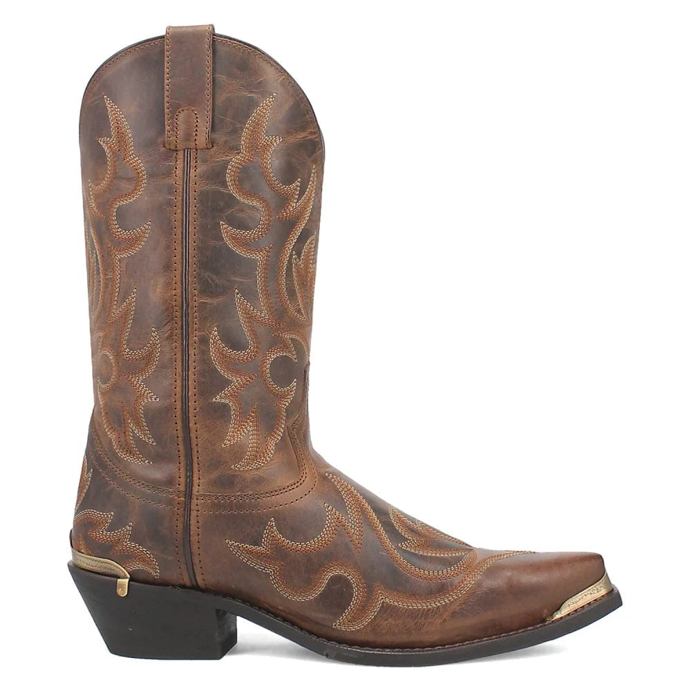 Laredo Men's Jameson Tan Snip Toe Western Boots 68549 - Image 2