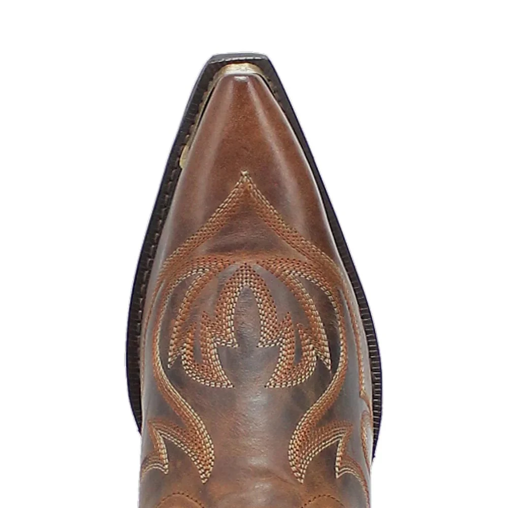 Laredo Men's Jameson Tan Snip Toe Western Boots 68549 - Image 4