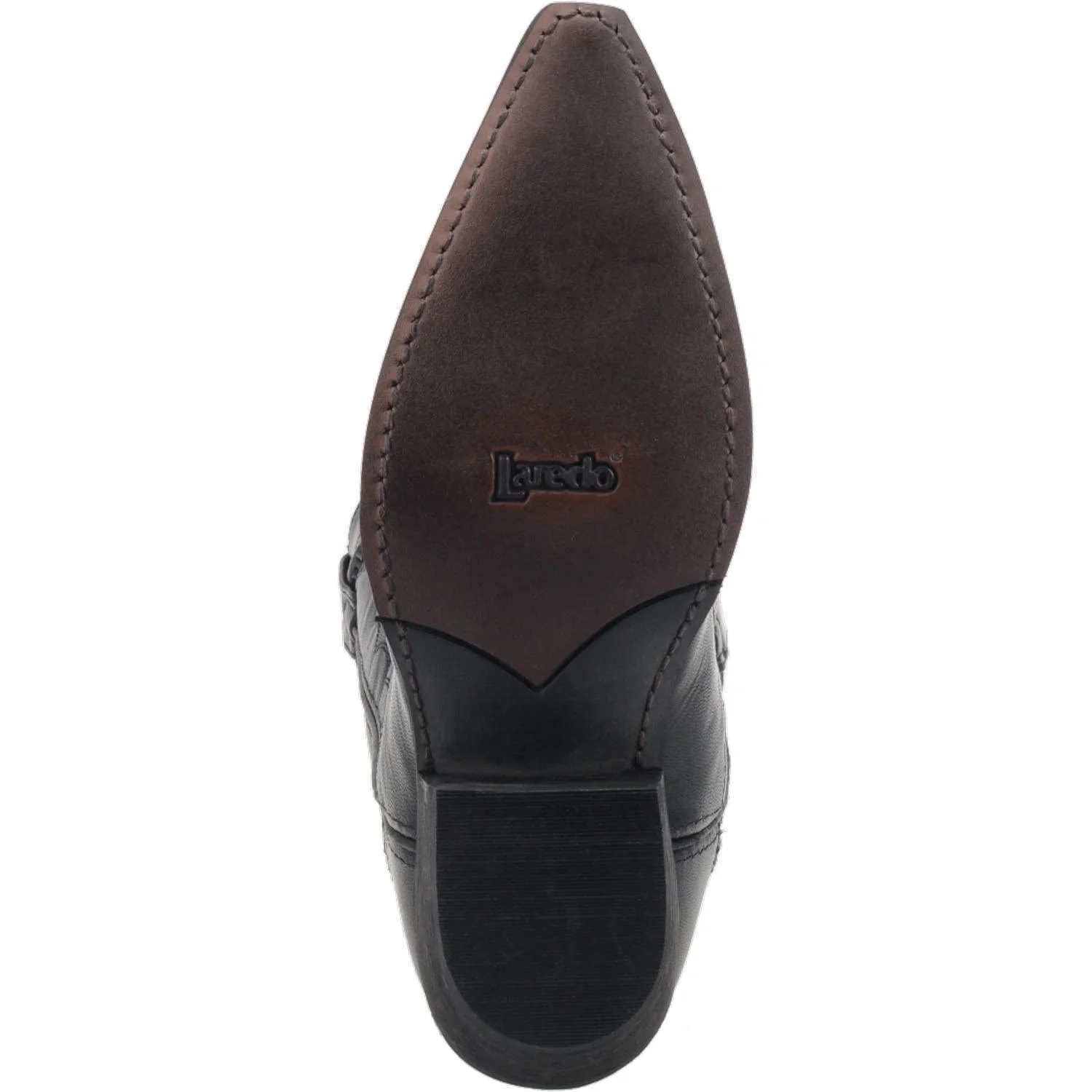 Laredo Men's Laramie Black Leather Cowboy Boots 68430 - Image 3