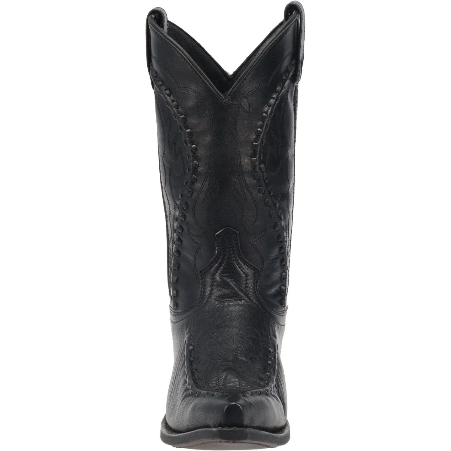 Laredo Men's Laramie Black Leather Cowboy Boots 68430 - Image 5