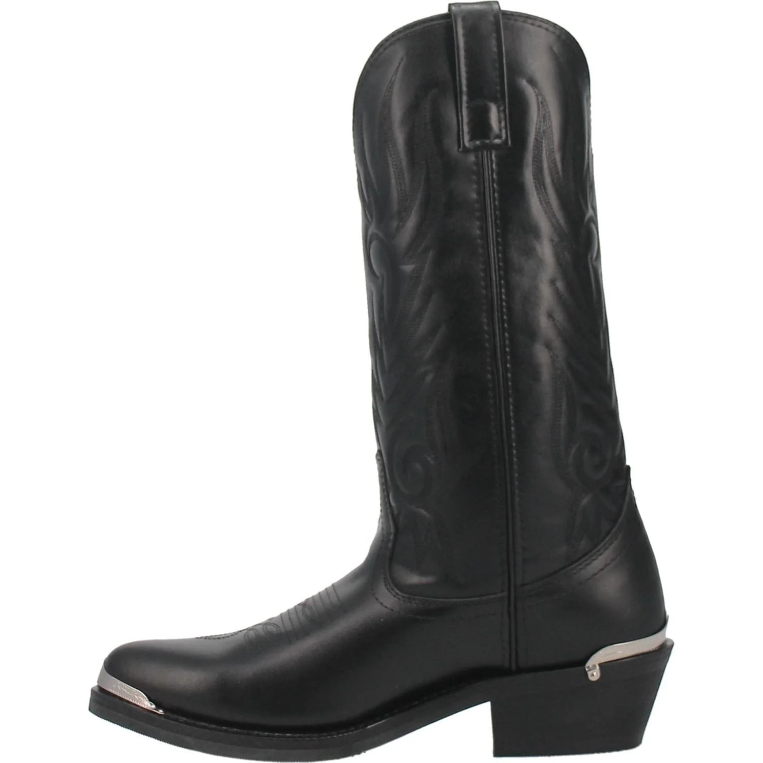 Laredo Men's McComb Black Leather Cowboy Boots 12621 - Image 6