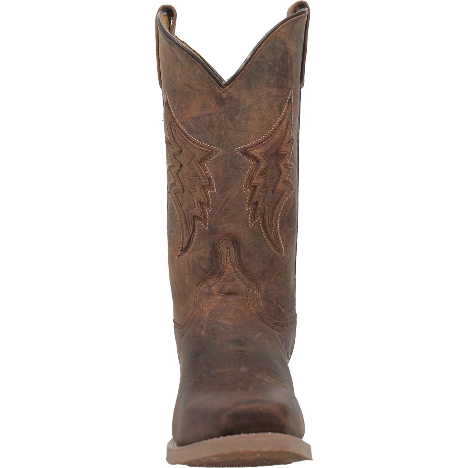 Laredo Men's Nico Taupe Leather Cowboy Boots 68398 - Image 3