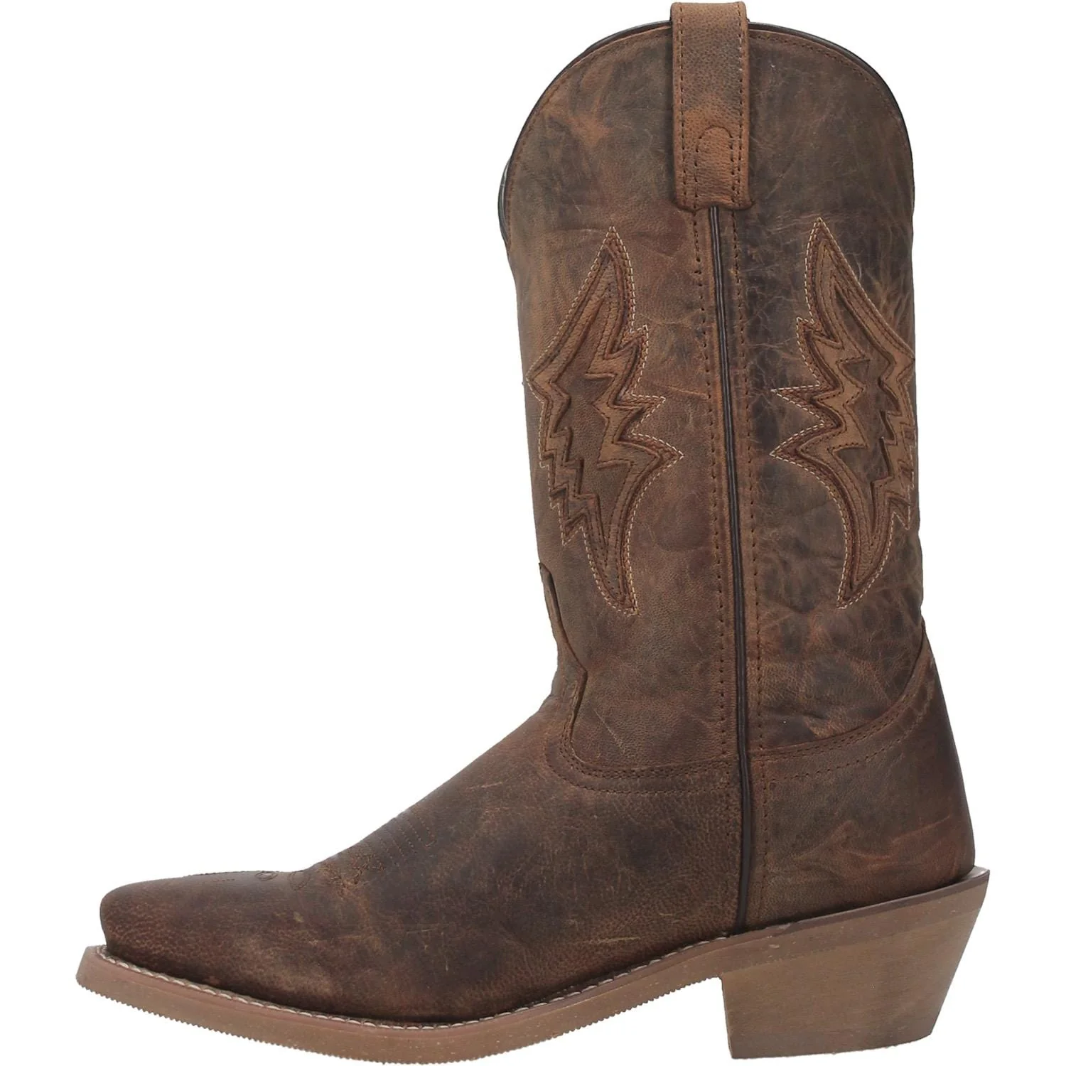 Laredo Men's Nico Taupe Leather Cowboy Boots 68398 - Image 5