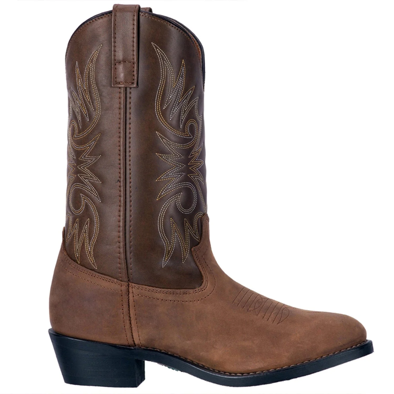 Laredo Men's Paris Tan Leather Cowboy Boots 4242 - Image 6