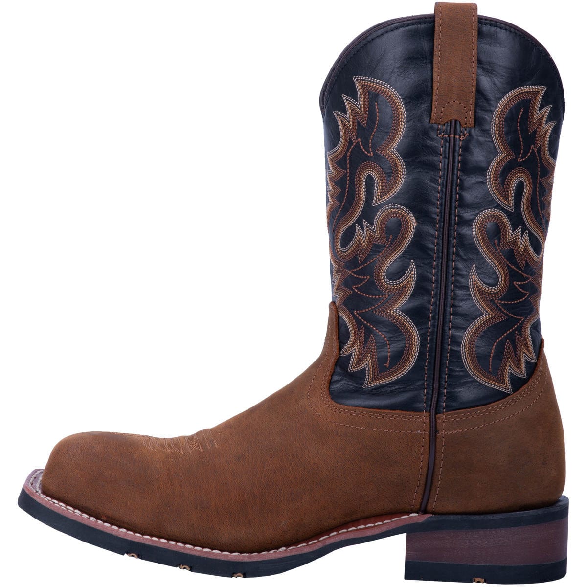 Laredo Men's Rockwell Brown Steel Toe Work Boots 69438 - Image 5
