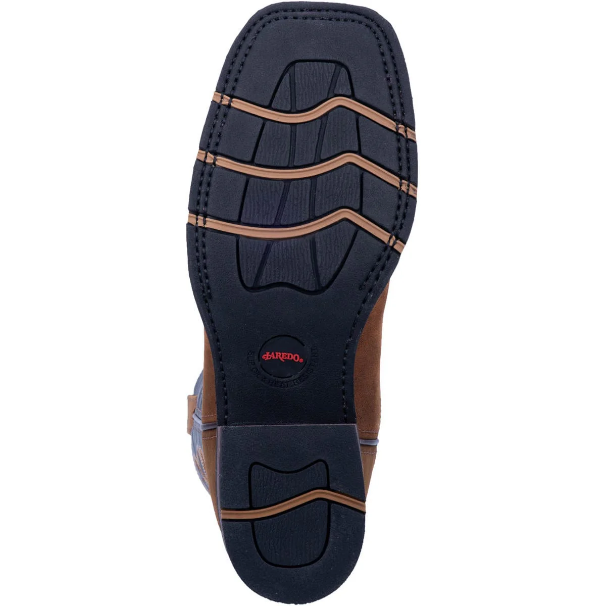 Laredo Men's Rockwell Brown Steel Toe Work Boots 69438 - Image 7