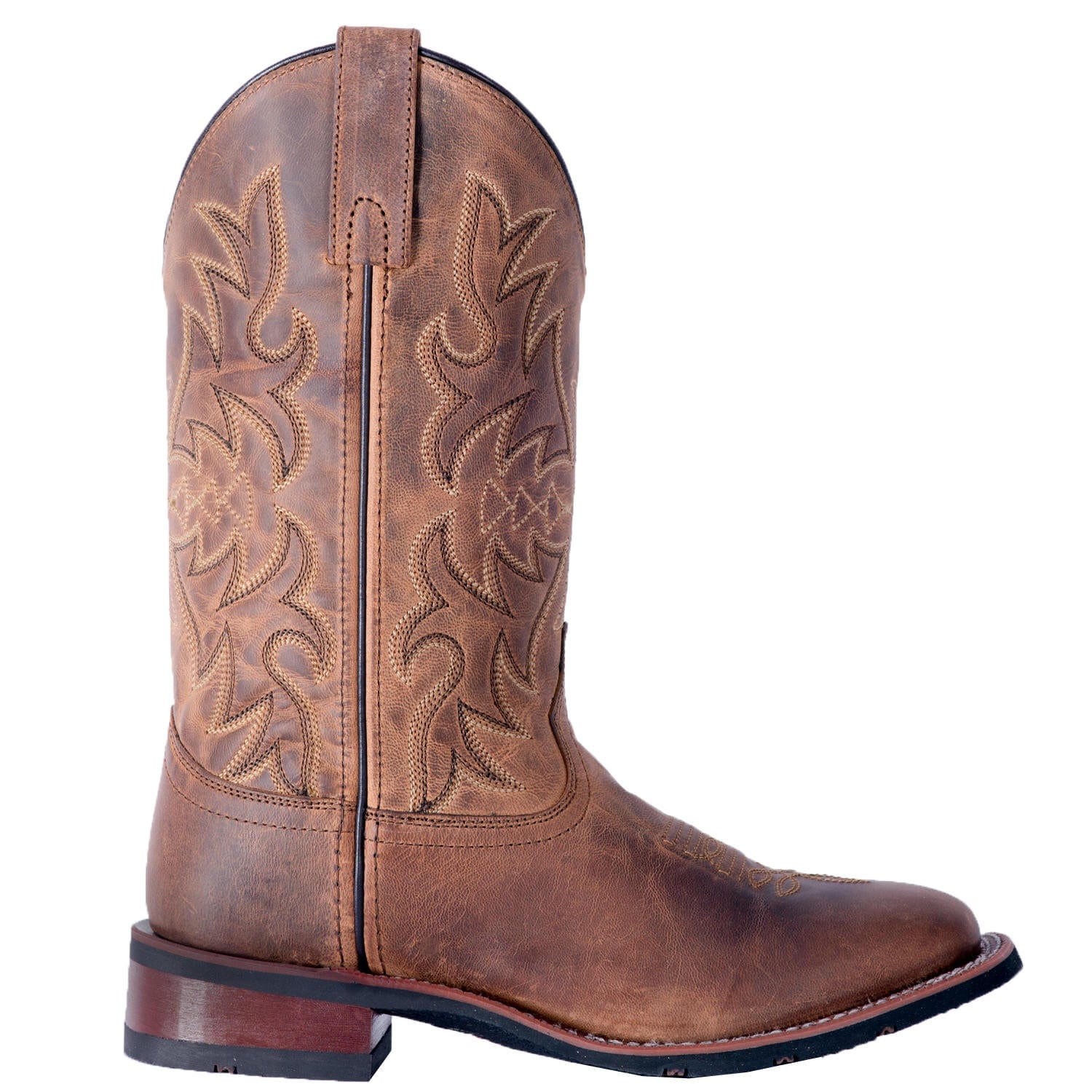 Laredo Women's Anita Tan Leather Cowgirl Boots 5602 - Image 2
