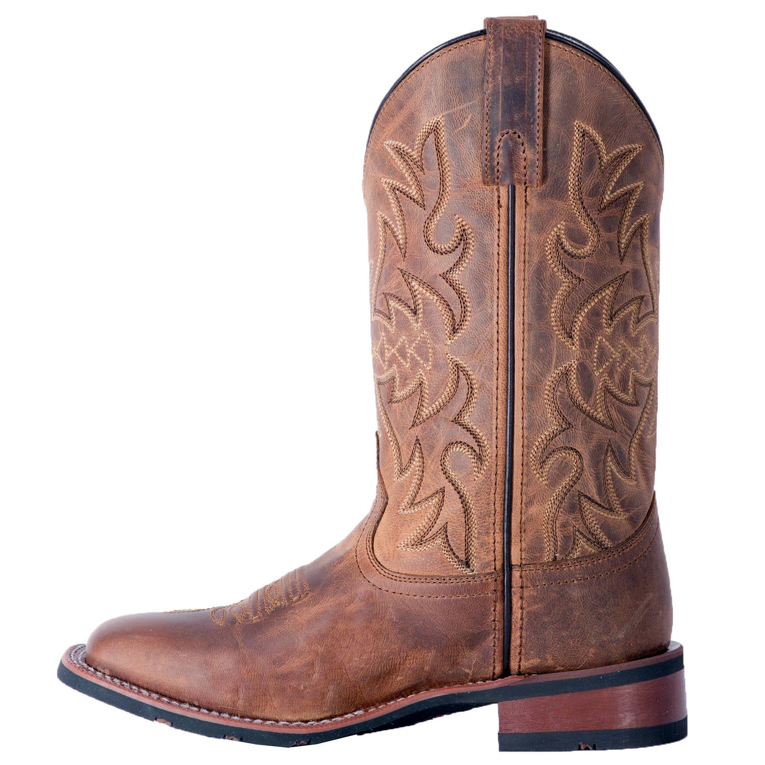 Laredo Women's Anita Tan Leather Cowgirl Boots 5602 - Image 3