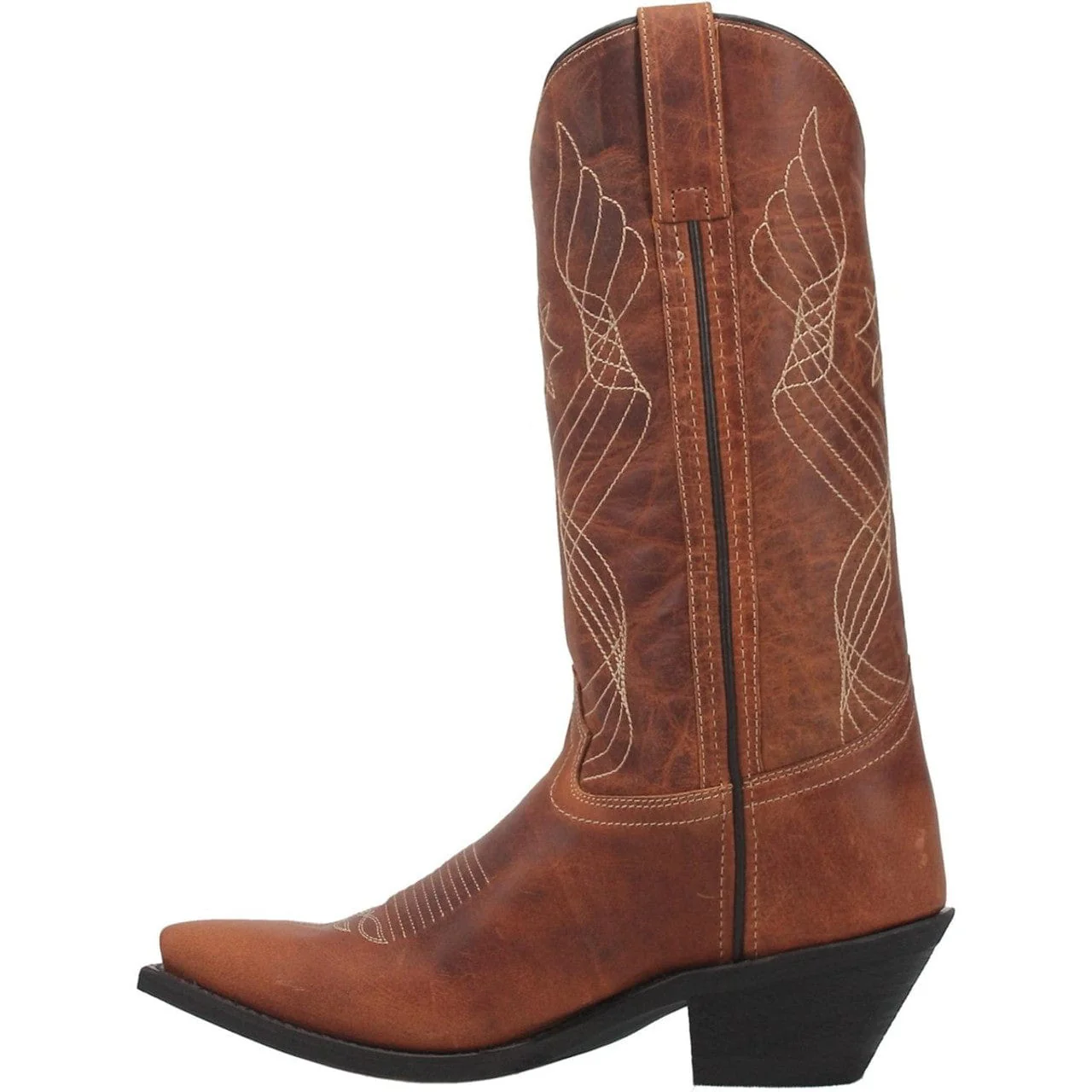 Laredo Women's Blakely Brown Fringe Snip Toe Western Boots 52384 - Image 3