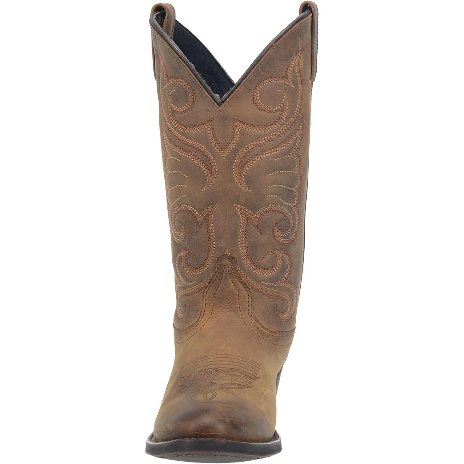 Laredo Women's Bridget Tan Leather Cowgirl Boots 51084 - Image 4