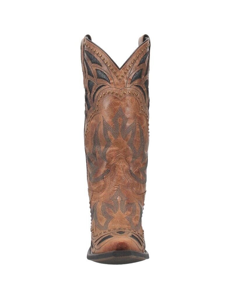 Laredo Women's Infinity Tan Snip Toe Western Boots 52423 - Image 3